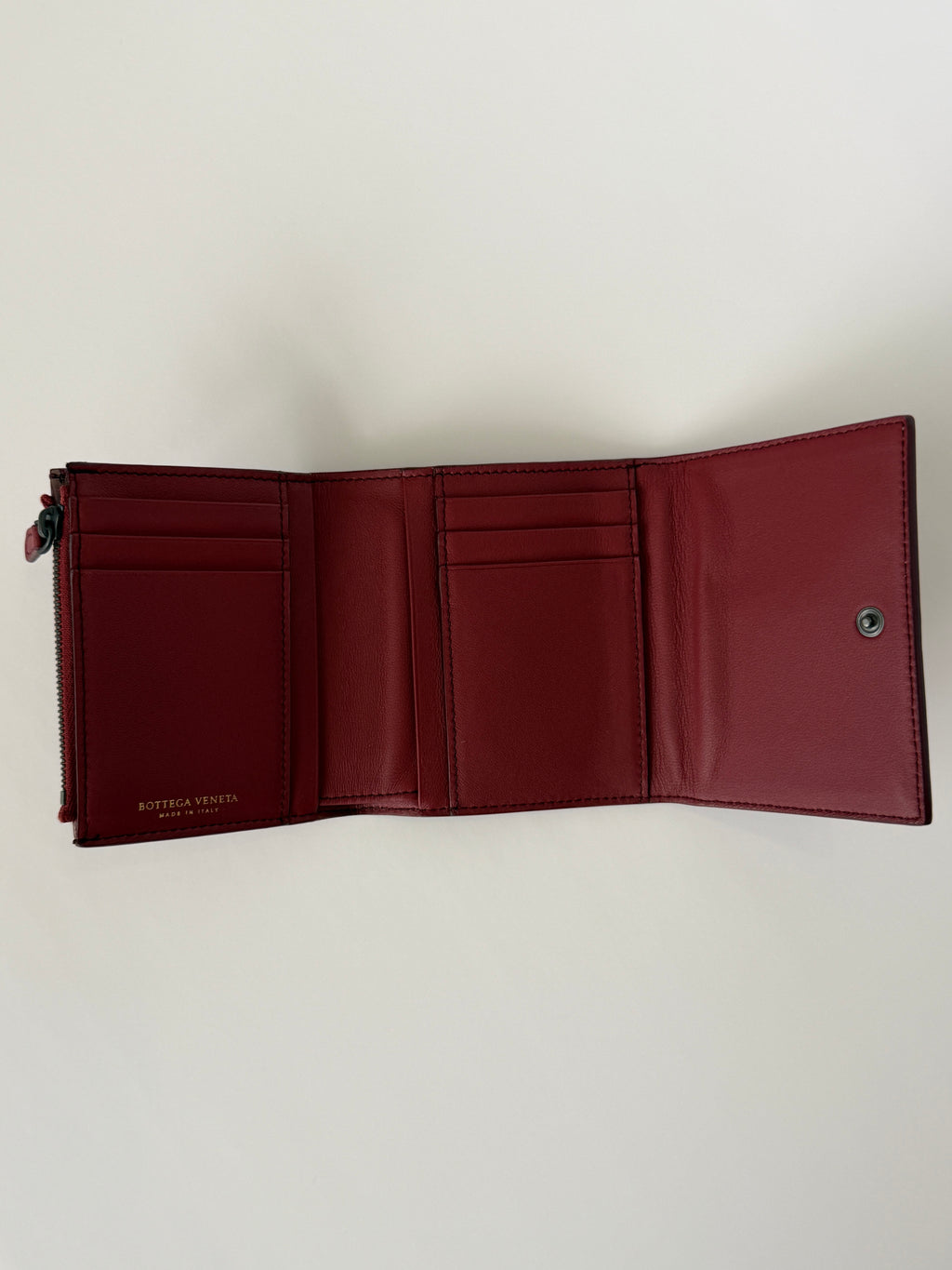 Bottega Veneta Limited Edition Intrecciato Butterfly French Wallet