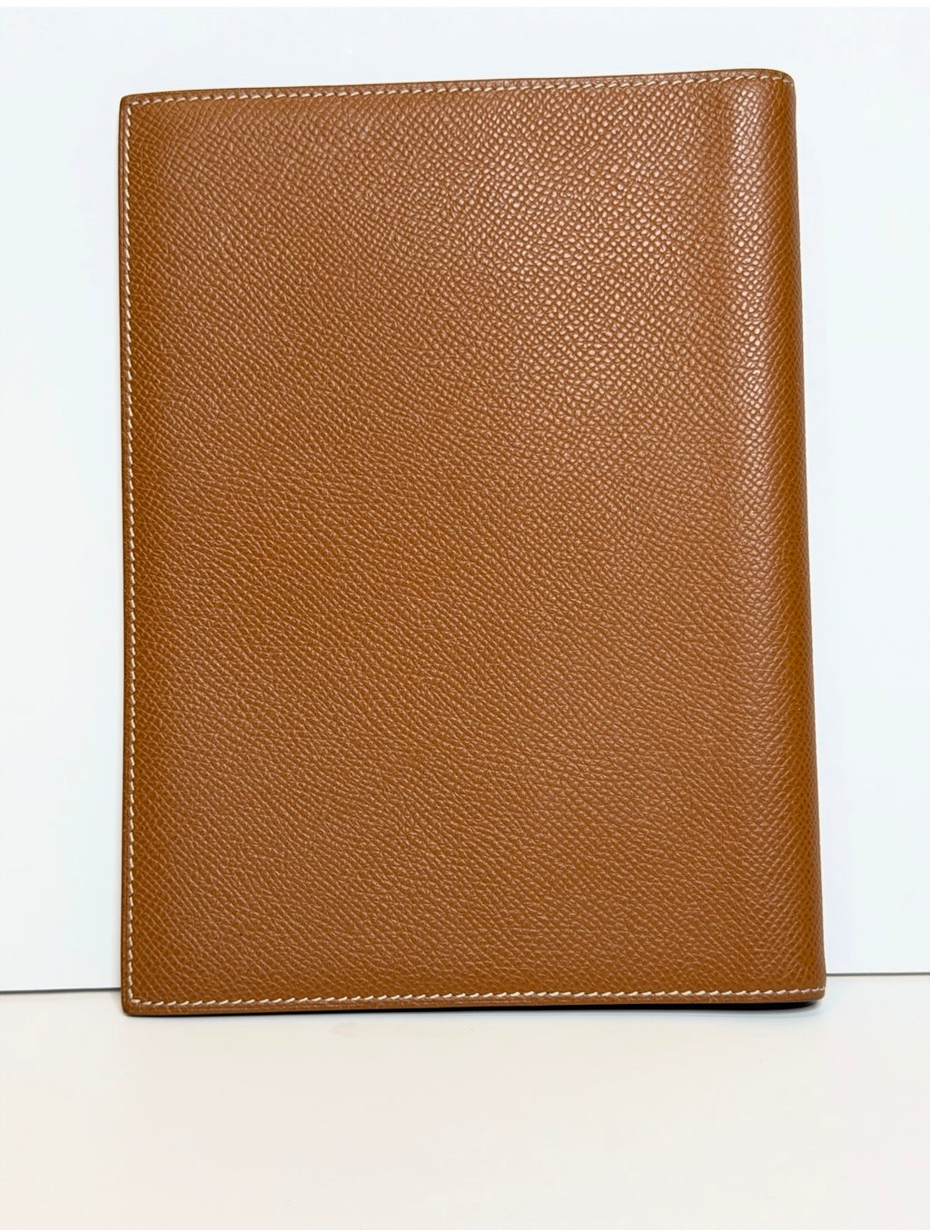 Hermès Globe-Trotter Agenda Cover Gold Epsom Leather – COA Included