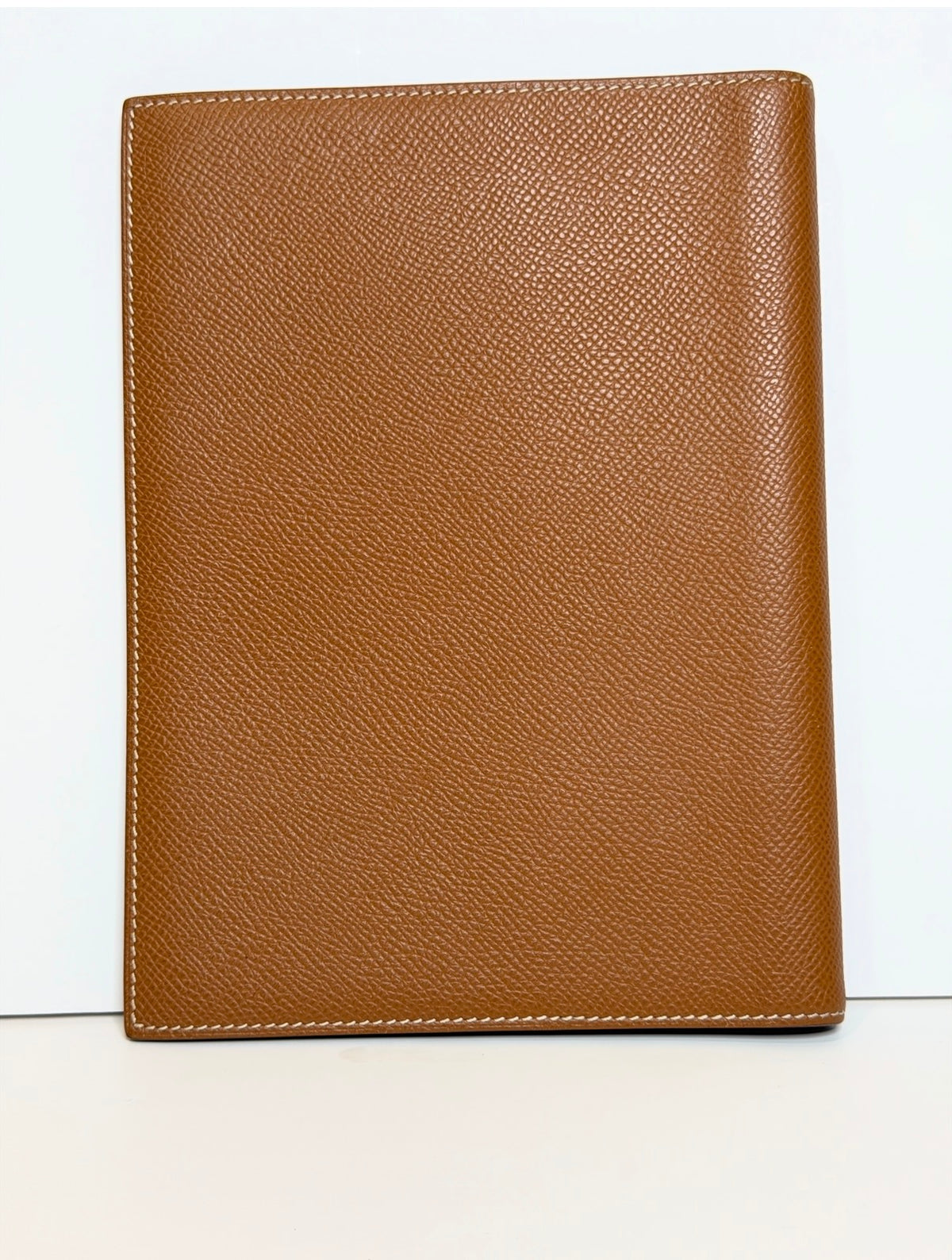 Hermès Globe-Trotter Agenda Cover Gold Epsom Leather – COA Included