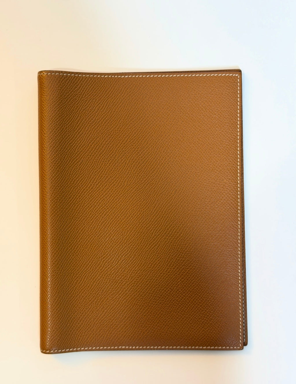 Hermès Globe-Trotter Agenda Cover Gold Epsom Leather – COA Included