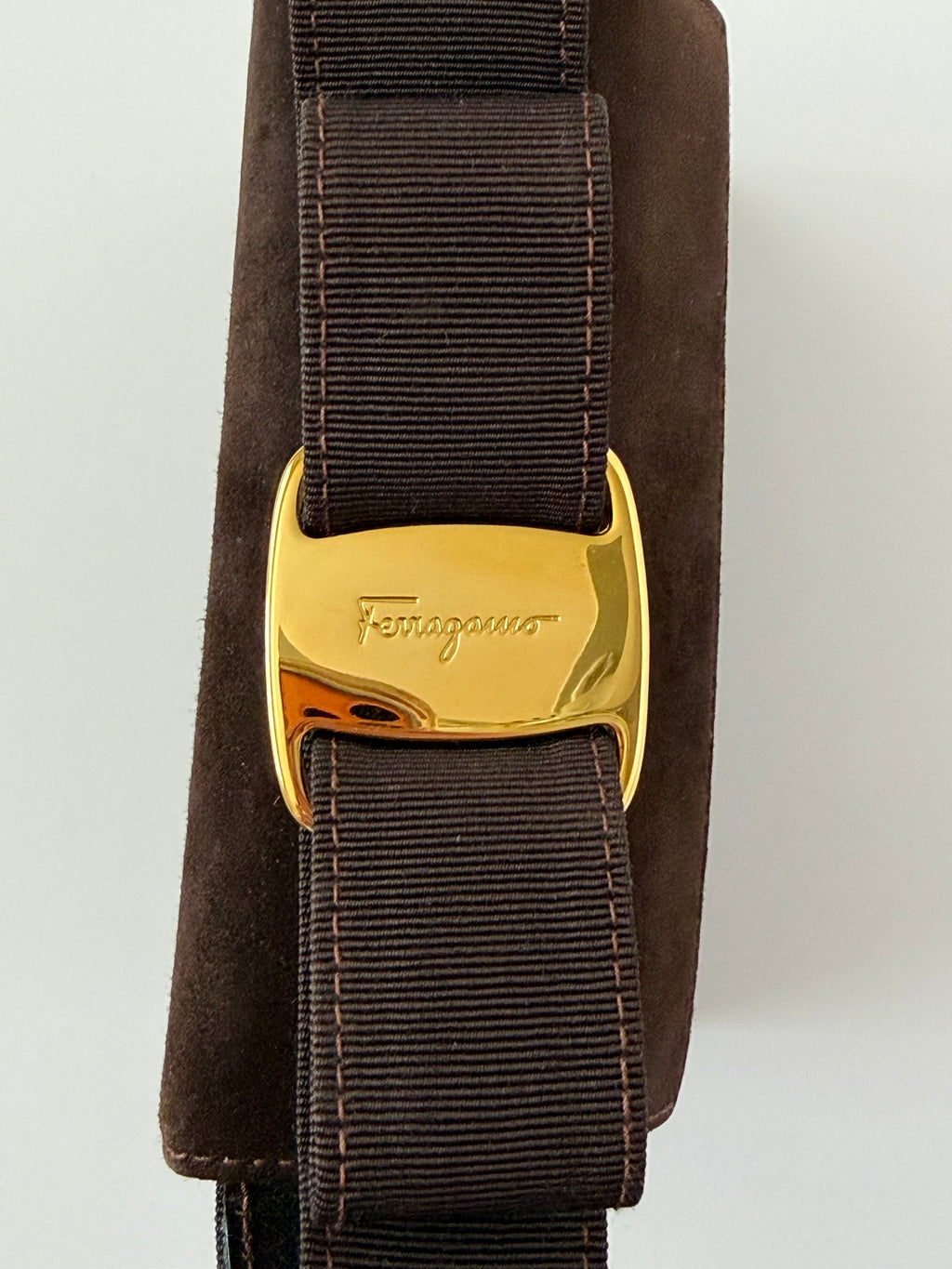Vintage Salvatore Ferragamo Vara Bow 2 Way Bag