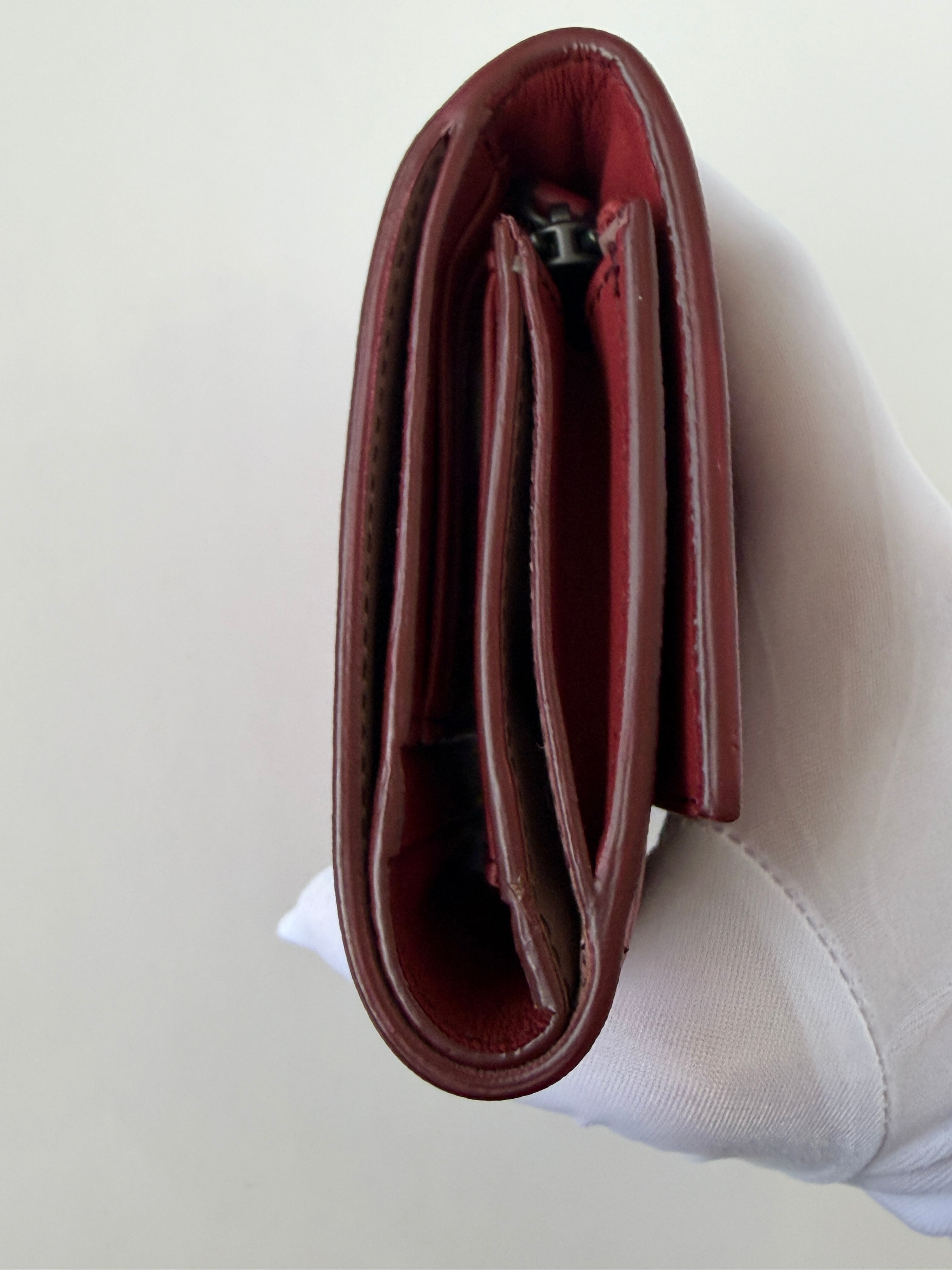 Bottega Veneta Limited Edition Intrecciato Butterfly French Wallet