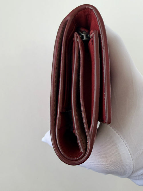 Bottega Veneta Limited Edition Intrecciato Butterfly French Wallet