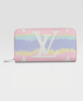 Louis Vuitton LV Escale Giant Monogram Zippy Wallet Pastel – Full Set
