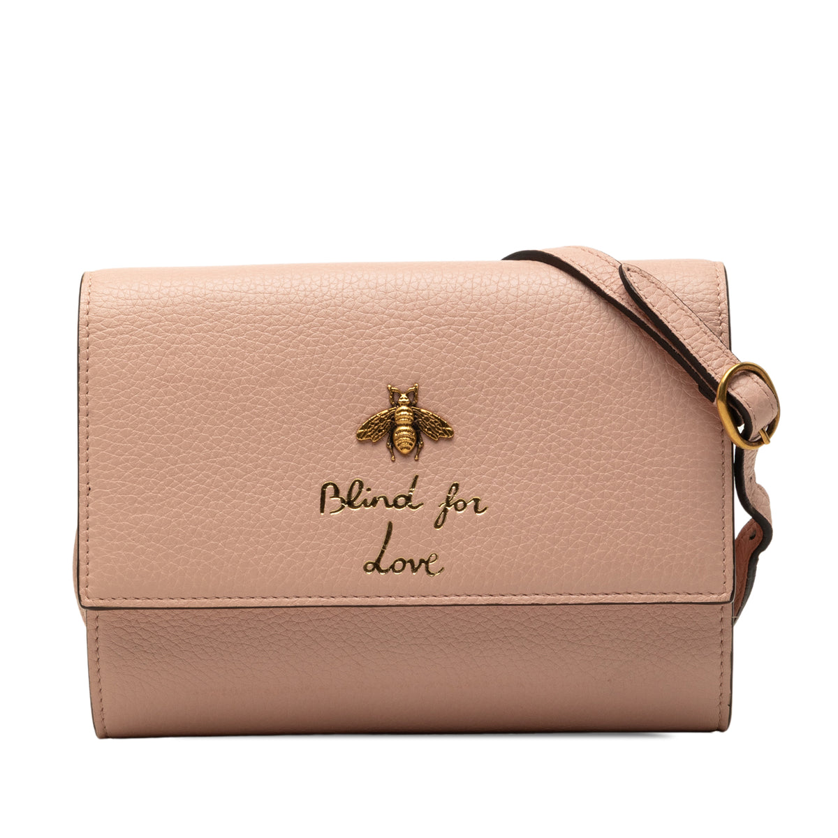 Gucci Calfskin Animalier Blind For Love Crossbody